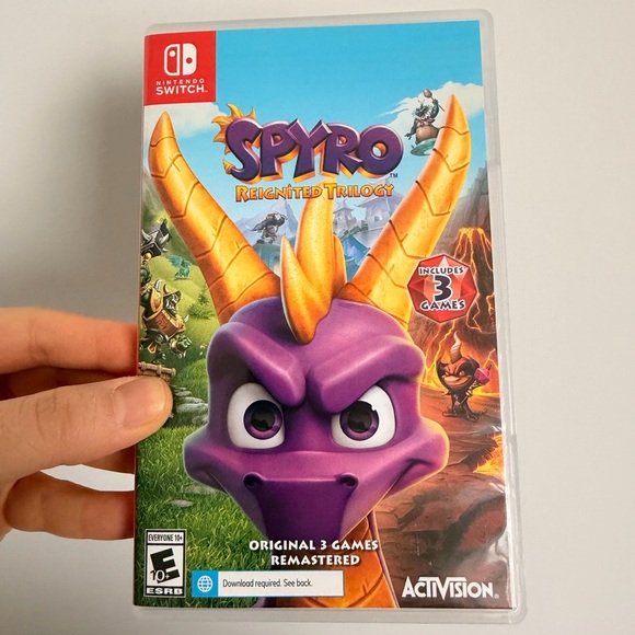 Nintendo Switch Spyro Reignited Trilogy; 3 in 1 games; Spyro for Switch - Picture 3 of 6